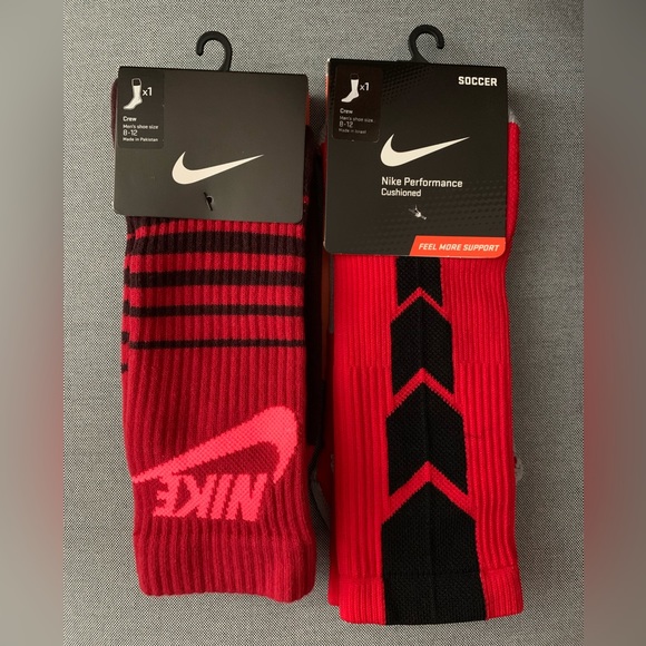 Nike Other - nike red sock bundle — mens